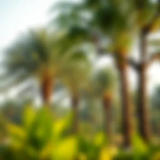 Lush Ghaf Trees in Dubai's Natural Heritage Lush Ghaf trees in a serene landscape