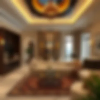 An elegant villa showcasing luxurious interiors in Al Nuaimia