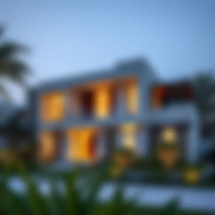 A modern residential house in Al Nuaimia with contemporary architecture