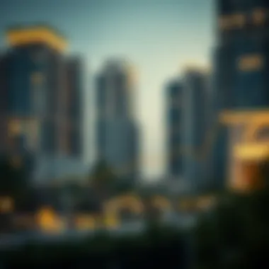 Graph illustrating the impact of deposits on real estate investments