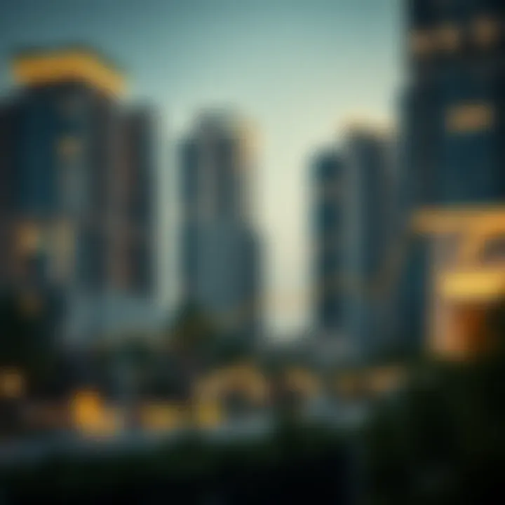 Graph illustrating the impact of deposits on real estate investments