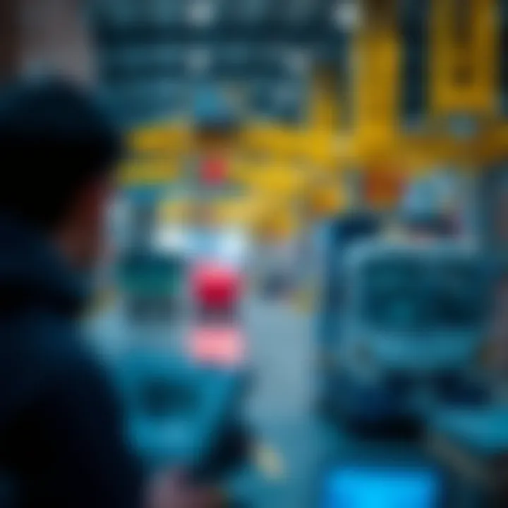 Logistics Dynamics in Industrial Area 13 Logistics operations in action within Industrial Area 13