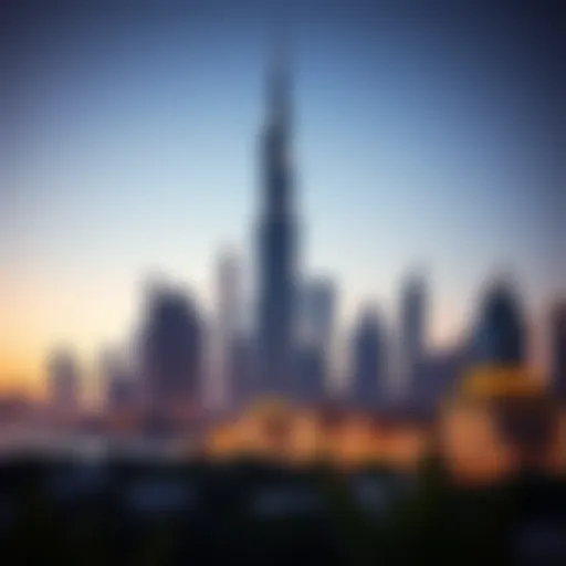 Stunning skyline of Dubai showcasing luxury real estate