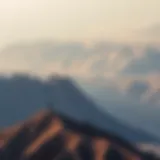 Majestic view of Jabal Al Jais peak