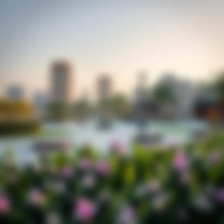 Community Spaces in Jumeirah Lake Towers Vibrant community spaces within Jumeirah Lake Towers including parks and recreational facilities