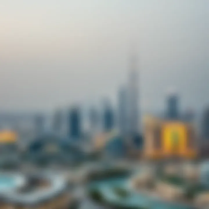 A panoramic view of Dubai's real estate skyline