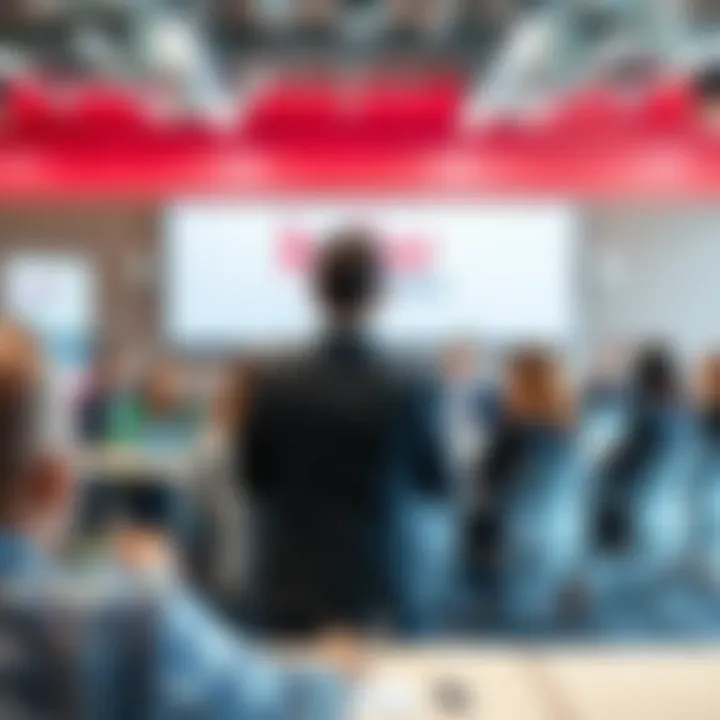 A group of agents engaging in a training session
