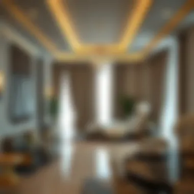 Luxury Interiors of Dubai Properties Interior of a luxurious property in Dubai