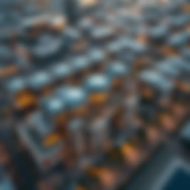 Aerial view of Makani Abu Dhabi showcasing its modern architecture.