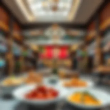 Diverse dining options available at Maryah Plaza