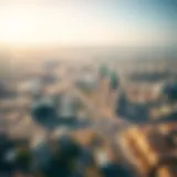 Aerial view of MBR City showcasing its extensive development