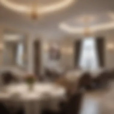 Elegant Dining Experience Elegant dining area at Mercure Dubai Barsha Heights