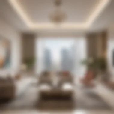 Luxurious Living Space Luxurious living space in Mercure Dubai Barsha Heights