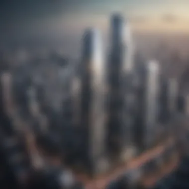 Real Estate Market Trends Around Metropolis Tower Graph depicting real estate trends influenced by Metropolis Tower