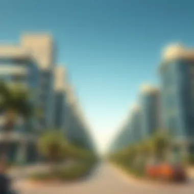 Sustainable development initiatives in Mohamad Bin Rashid City emphasizing green infrastructure