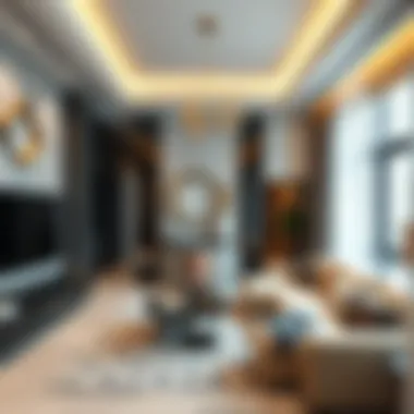 Luxurious interior design of a residential unit in Montgomery