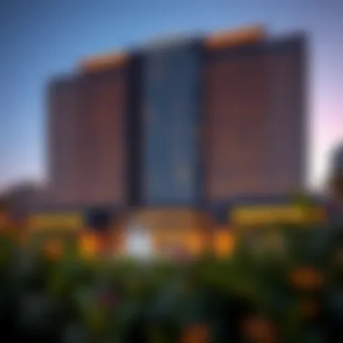 Stunning exterior view of Movenpick JLT Dubai showcasing modern architecture