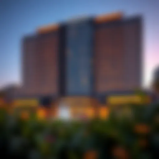 Stunning exterior view of Movenpick JLT Dubai showcasing modern architecture