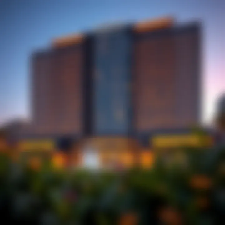 Stunning exterior view of Movenpick JLT Dubai showcasing modern architecture