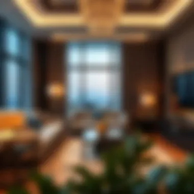 Luxurious Interior of Muzoon 11 Building Luxurious interior of a unit in Muzoon 11 Building