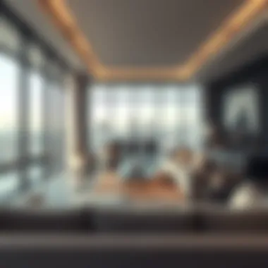 Luxury Living Spaces: Dubai's Architectural Wonders A modern apartment interior highlighting luxury living in Dubai