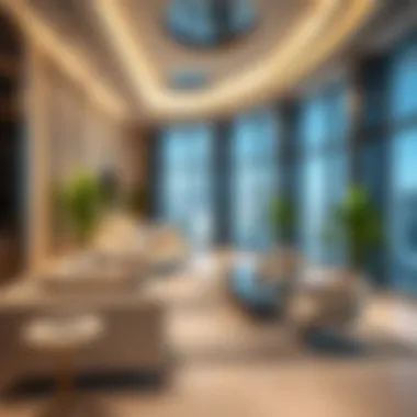 Premier Real Estate Offices in Dubai An elegant office space of a prominent real estate company in Dubai