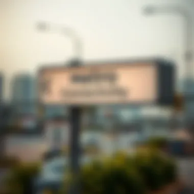 Metro station sign indicating connectivity around Dubai Silicon Oasis.