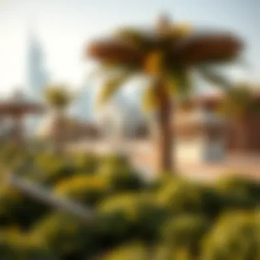 Environmental landscape in Dubai