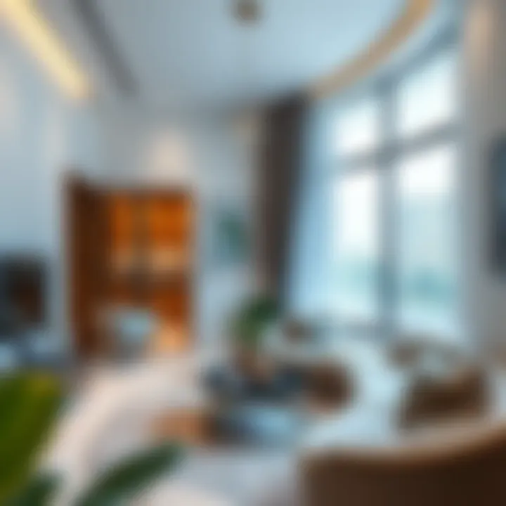 Modern Apartment Interior Trends in Dubai Trendy interior design of a modern apartment in Dubai