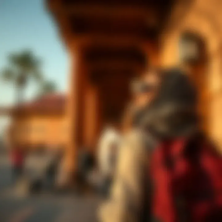 A traveler enjoying their journey in a visa-free country