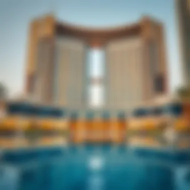 Stunning architectural design of Pullman Jumeirah Lakes Towers