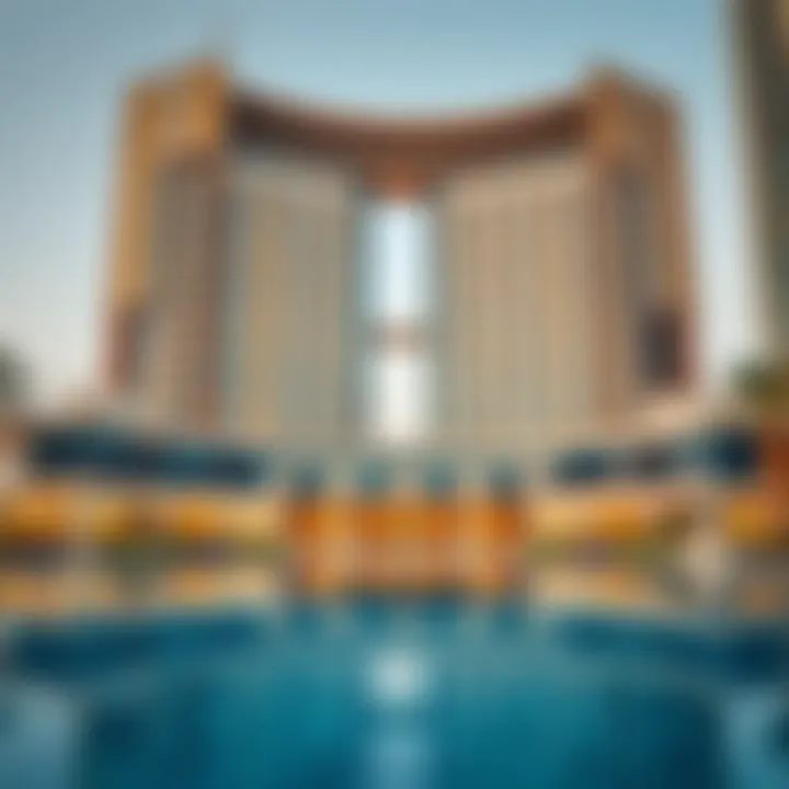 Stunning architectural design of Pullman Jumeirah Lakes Towers