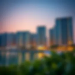 Modern skyline of Dubai showcasing luxury residences