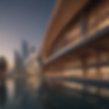 Cultural Heritage Reflected in Architecture Architectural details of the Dubai Opera reflecting cultural heritage