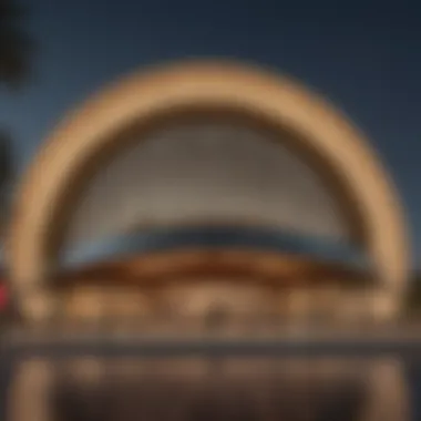 Dubai Opera: A Beacon of Cultural Revival The exquisite facade of Dubai Opera illuminated at night