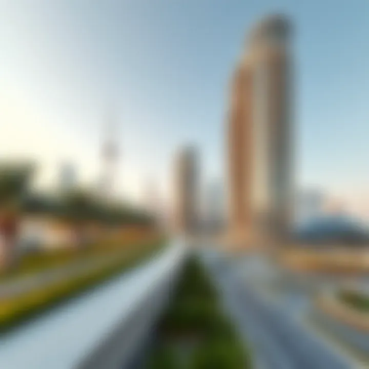 Sustainable Architecture of Rostamani Tower Sustainable features of Rostamani Tower highlighting green architecture