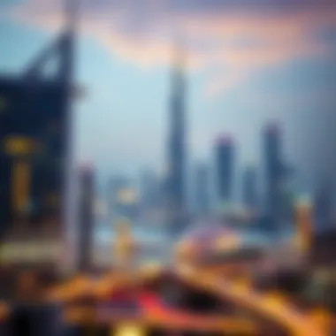 Dubai skyline showcasing innovation and technology