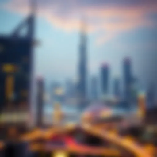 Dubai skyline showcasing innovation and technology