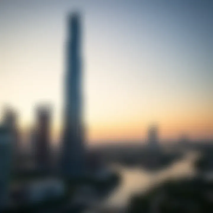 Investment Potential of Sobha Creek Vistas Tower A Investment opportunities highlighted by the skyline view from Sobha Creek Vistas Tower A