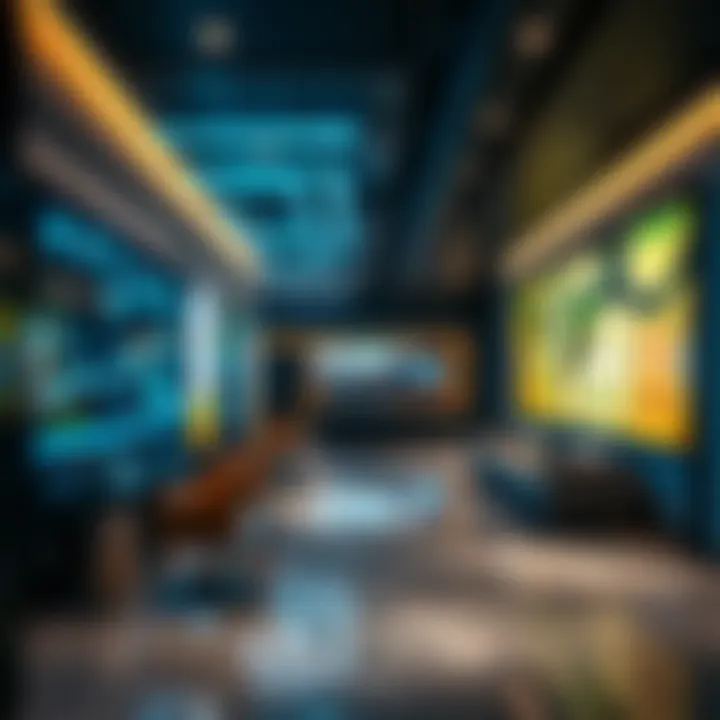 Interactive technology features enhancing customer experience