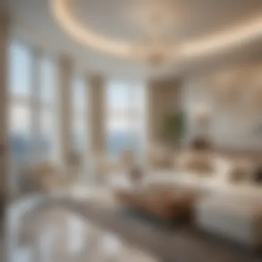 Luxurious Interiors of Sol Bay Tower Interior shot highlighting luxury amenities within Sol Bay Tower