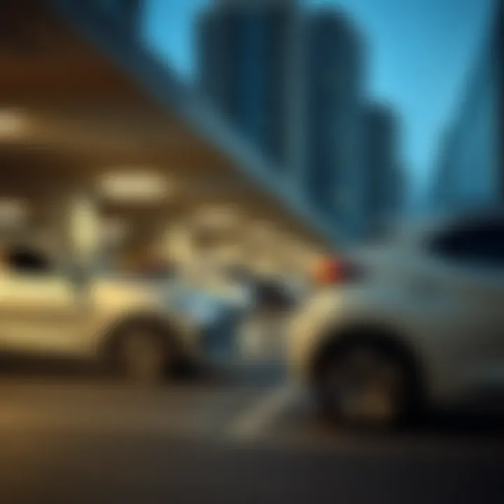 Standard parking space dimensions in UAE