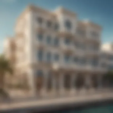 Architectural Marvels of Sur La Mer Architectural details of Sur La Mer buildings