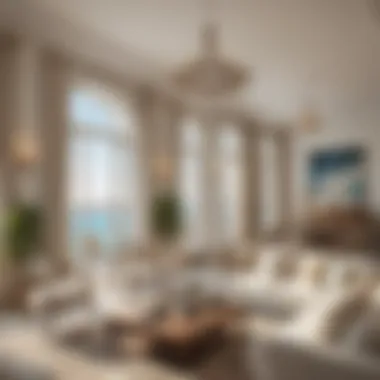 Elegant Interiors of Sur La Mer Homes Luxurious interior of a Sur La Mer apartment