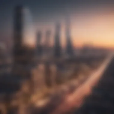 Al Warqa Skyline Stunning skyline view of Al Warqa showcasing residential and commercial architecture