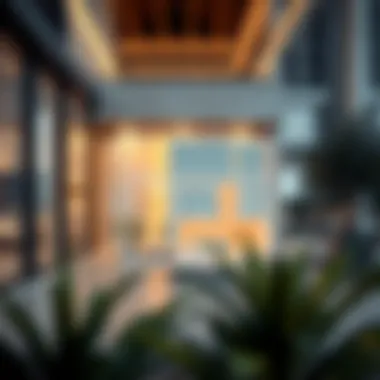 Architectural Blueprint of BUA in Dubai Architectural blueprint representing Built-Up Area in a Dubai property