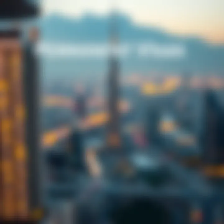 Infographic detailing different types of permanent visas available in Dubai