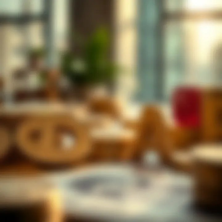 Currency symbols highlighting USD and AED