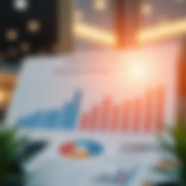 A market trend analysis chart highlighting mortgage statistics in the UAE