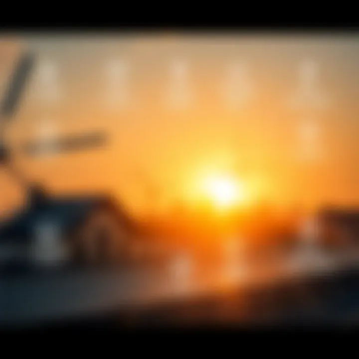 A graphical representation of various mortgage types available in the UAE